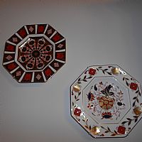 Old Imari - Asian Rose - Octagonal